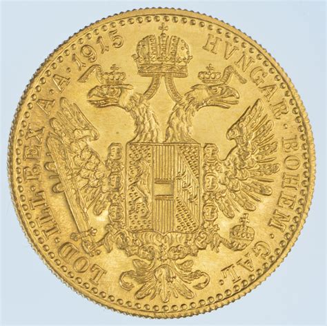 1915 austrian gold coin price.